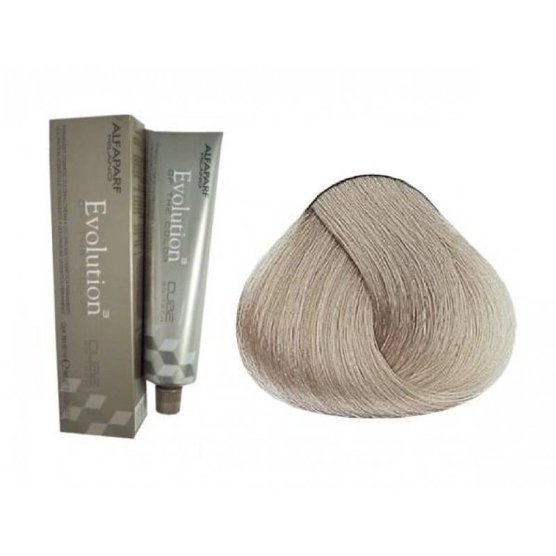Alfaparf Evolution of the Color CUBE hajfesték - 10.1 60ml Lightest Ash Blonde képe 2
